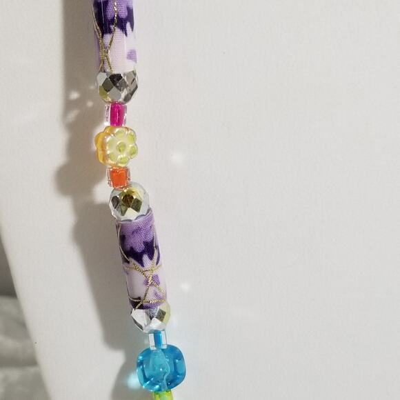 32" colorful mixed bead necklace 1.1931 - Picture 9 of 16